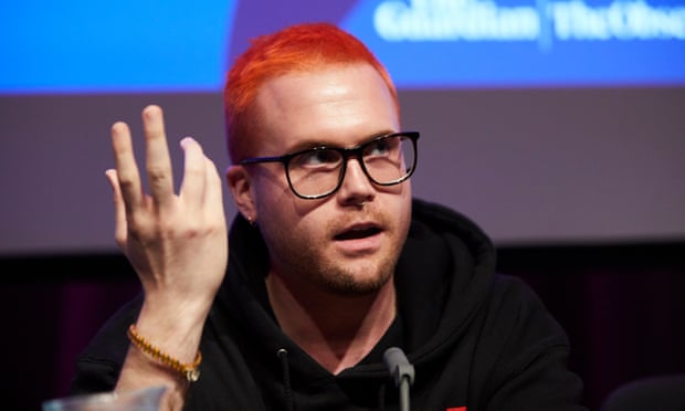 劍橋分析事件的揭露者Christopher Wylie。／圖：The Guardian