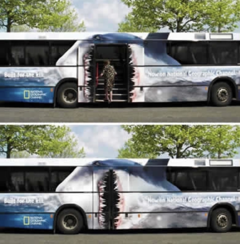 國外超有創意的公車廣告設計/圖：mydesy.com