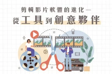 剪輯影片軟體的進化―從工具到創意夥伴