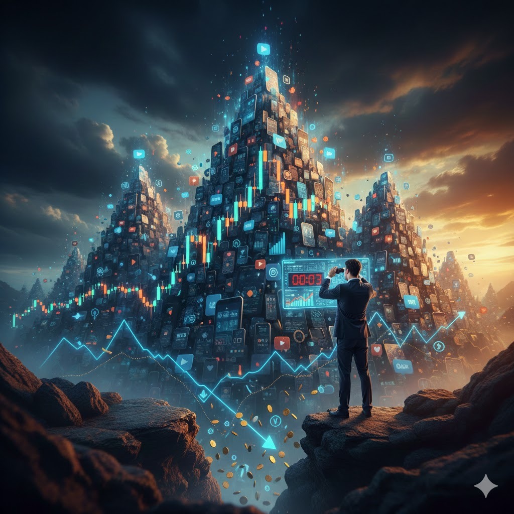 演算法將「完播率」和「觀看時長」視為決定流量的關鍵指標,若未能在開頭三秒留住觀眾,系統將停止推薦。